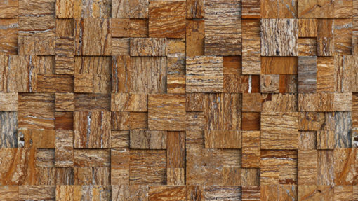 Rustic Striped Tetris