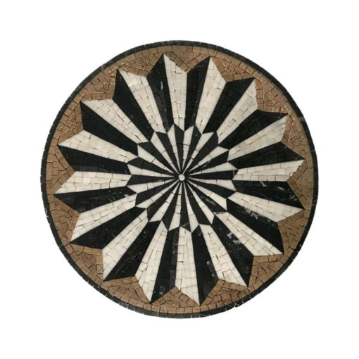 round black star Mosaic